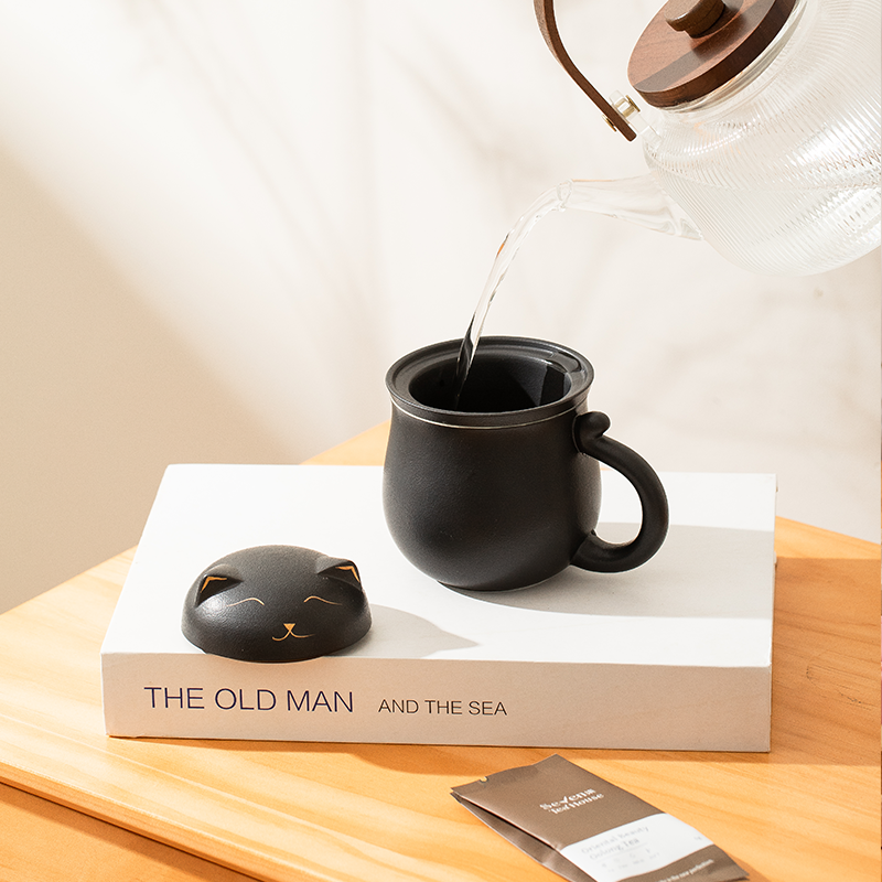 The Big Cat Ceramic Tea Mug