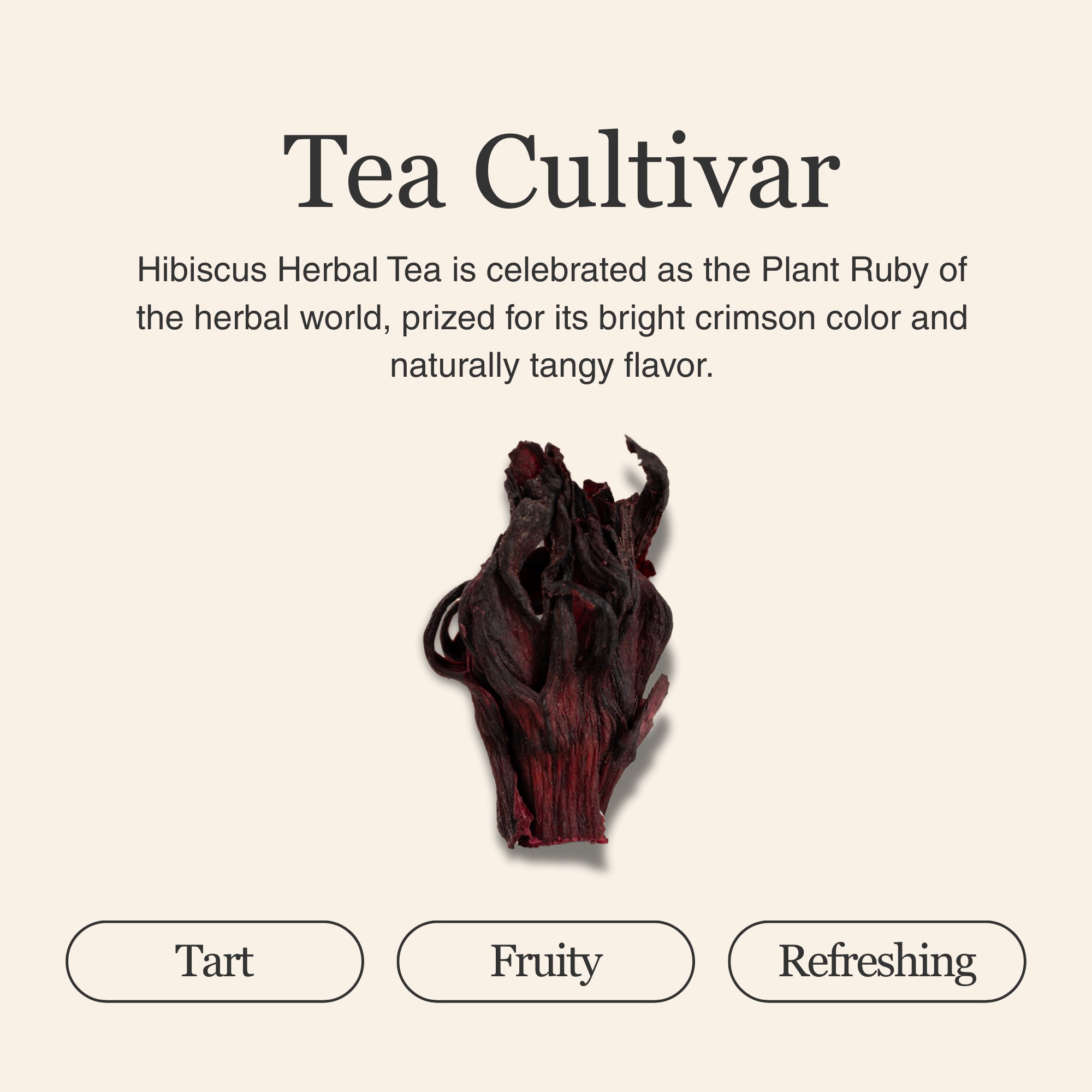 Hibiscus Herbal Tea – 80g/2.8oz