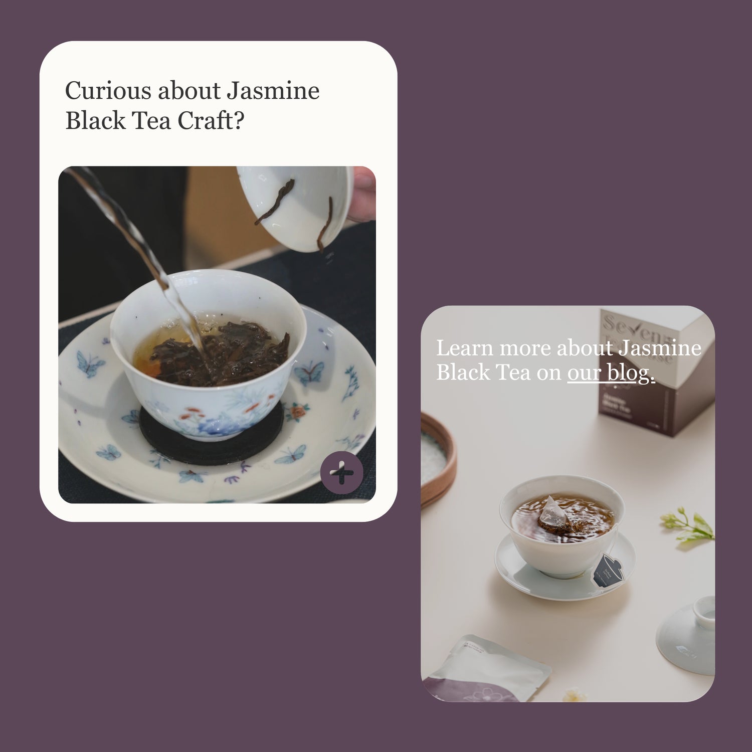 Jasmine Black Tea – 50g/1.8oz