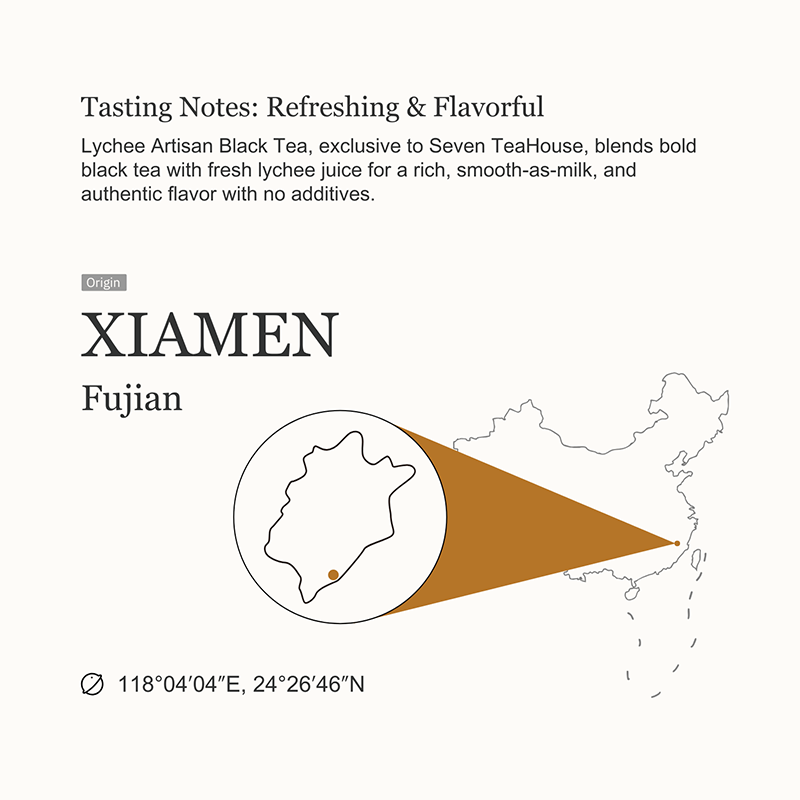 Lychee Artisan Black Tea