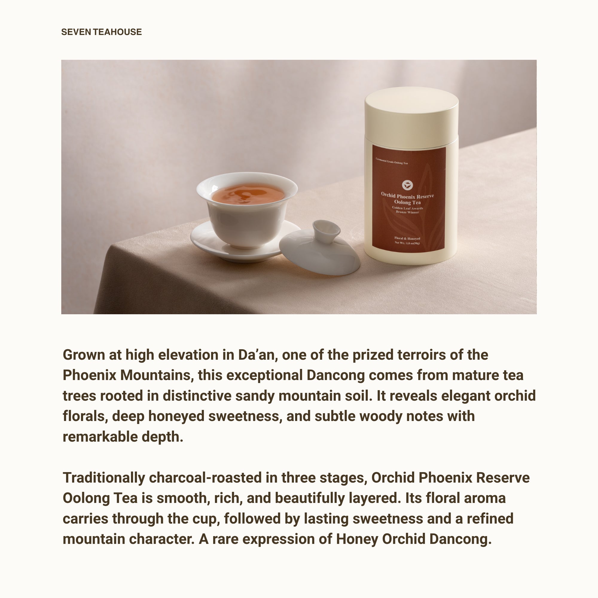 Orchid Phoenix Reserve Oolong Tea