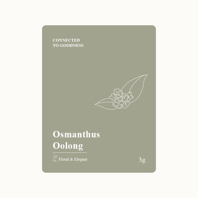 Tea package labeled &