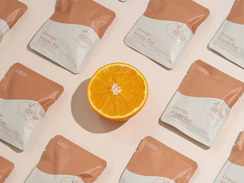 SLOW BREW TEA | Orange White Tea