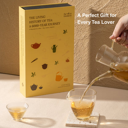 Living History Tea Gift Set | 6 Types, 12 Packs | 1.07 sqft. Tea Museum