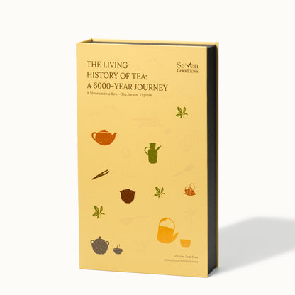 Living History Tea Gift Set | 6 Types, 12 Packs | 1.07 sqft. Tea Museum