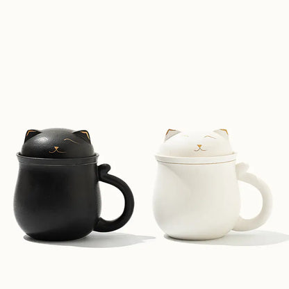 The Cat Sip Ceramic Cat Tea Mug