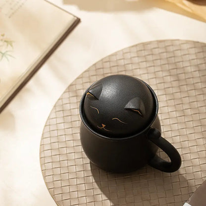 The Cat Sip Ceramic Cat Tea Mug