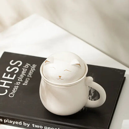 The Cat Sip Ceramic Cat Tea Mug