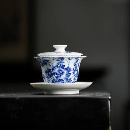 Blue-and-White Filter Gaiwan