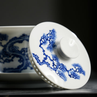 Blue-and-White Filter Gaiwan