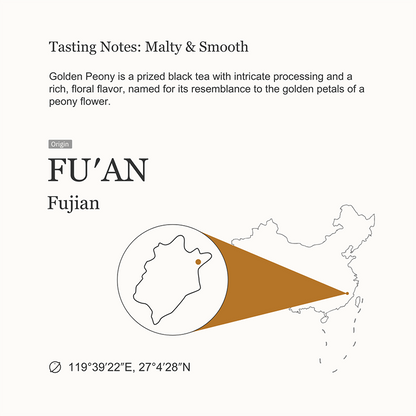 Golden Peony Black Tea – 50g