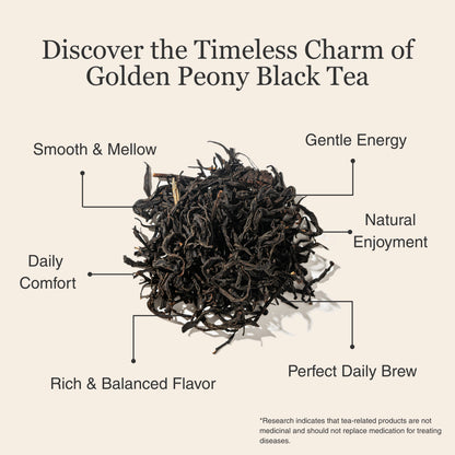 Golden Peony Black Tea – 50g/1.8oz