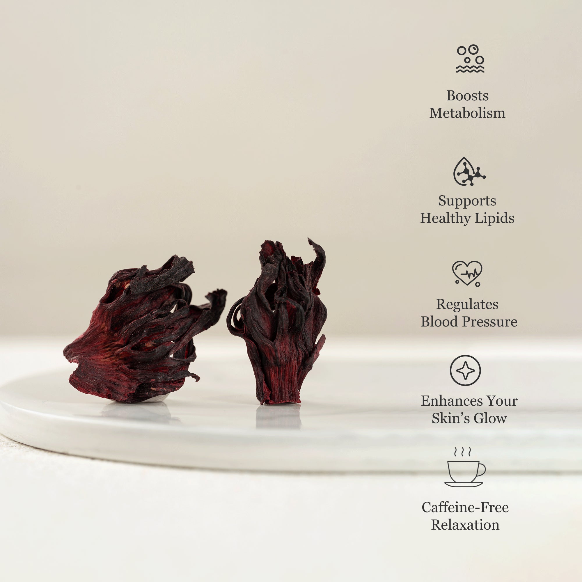 Hibiscus Herbal Tea – 80g/2.8oz