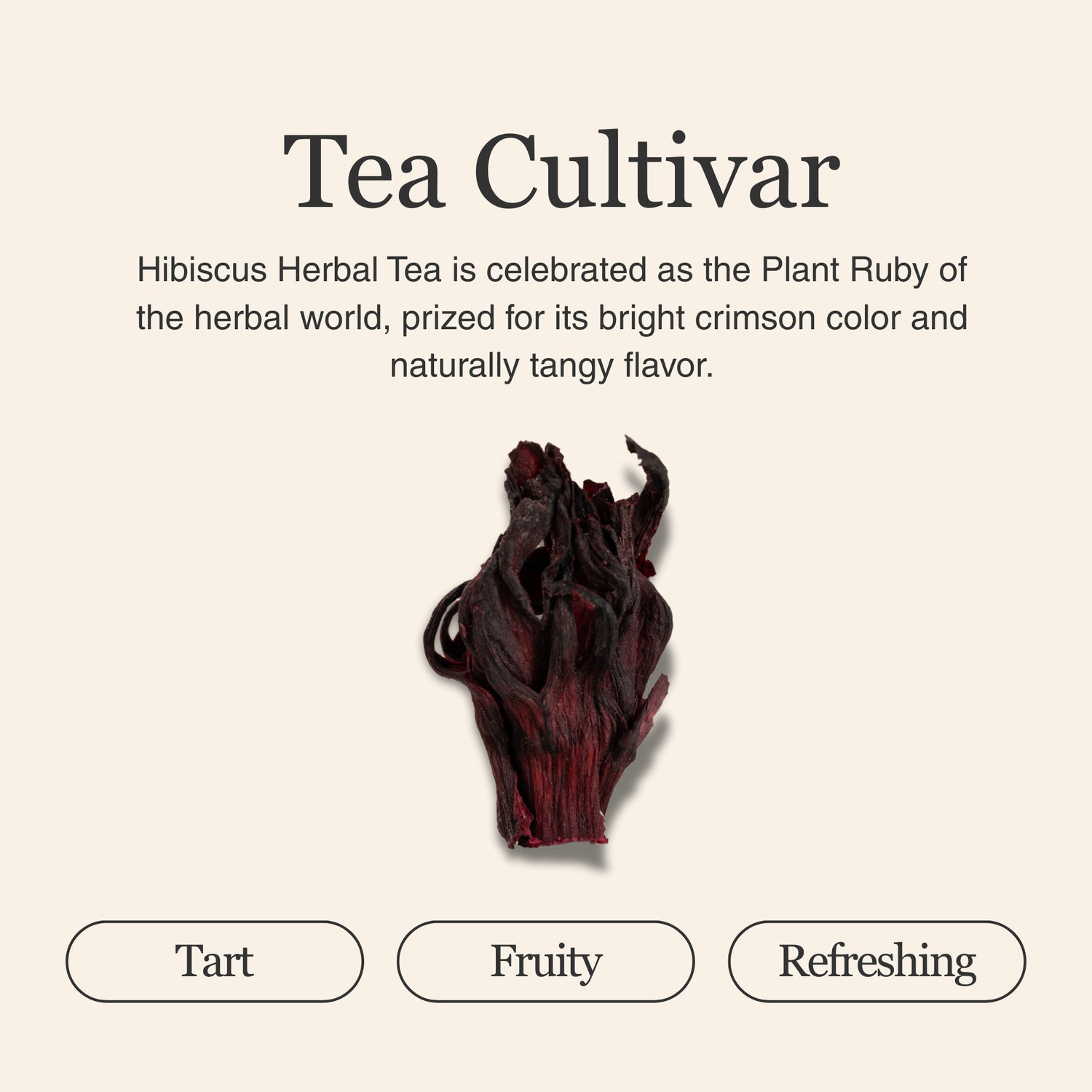 Hibiscus Herbal Tea – 80g/2.8oz