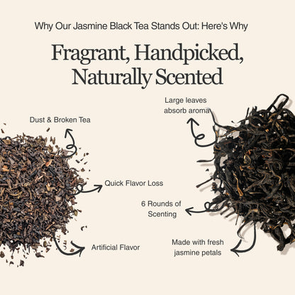 Jasmine Black Tea – 50g/1.8oz
