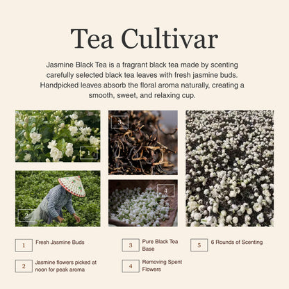 Jasmine Black Tea – 50g/1.8oz