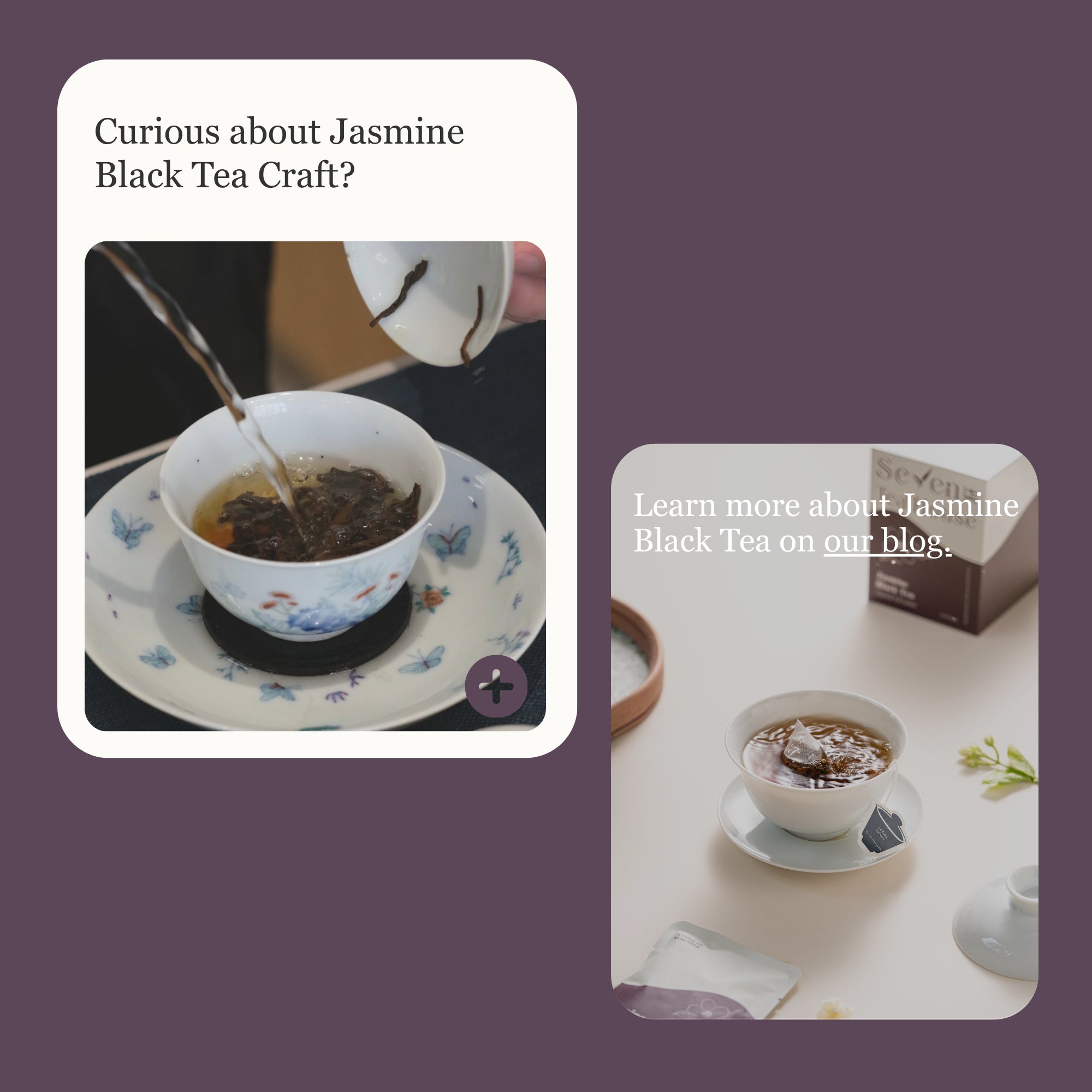 Jasmine Black Tea – 50g/1.8oz