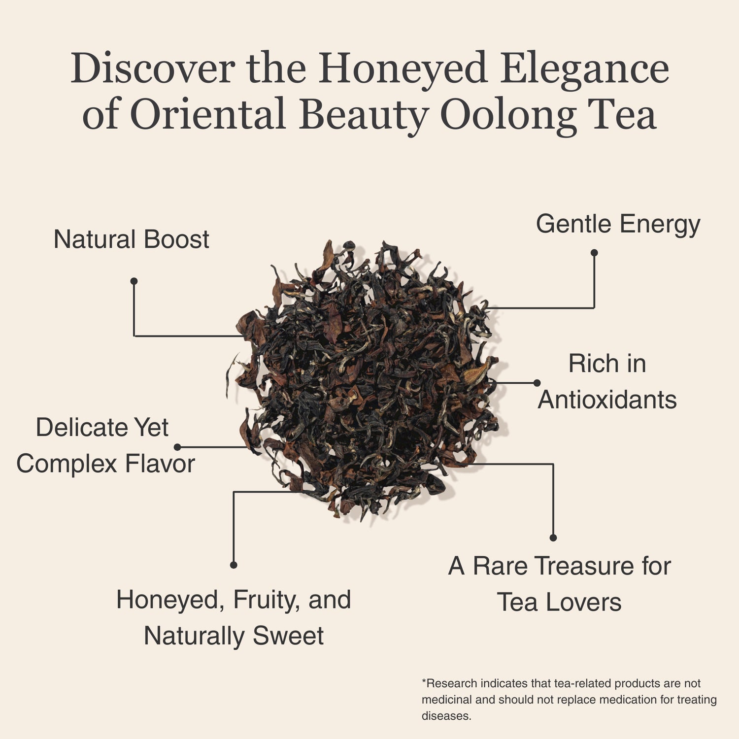 Oriental Beauty Oolong Tea – 50g/1.8oz