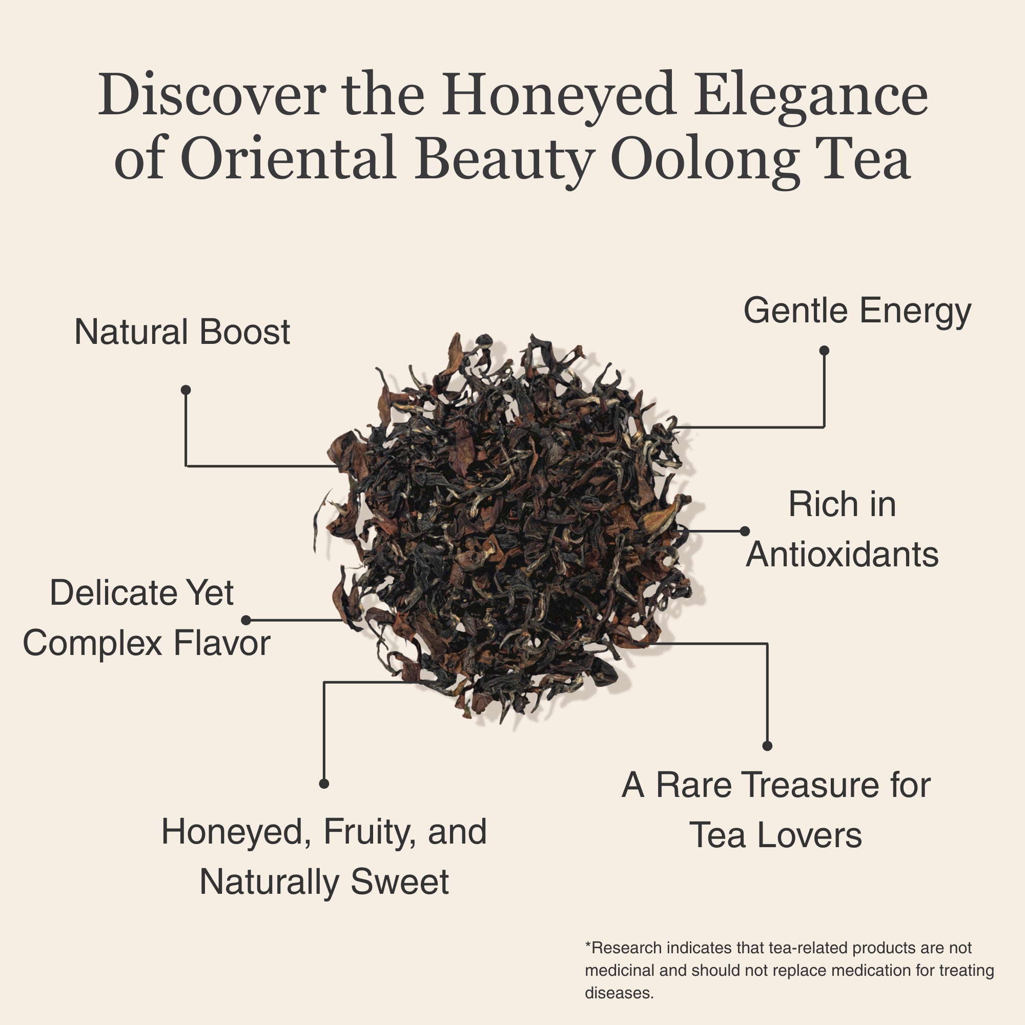 Oriental Beauty Oolong Tea – 50g/1.8oz