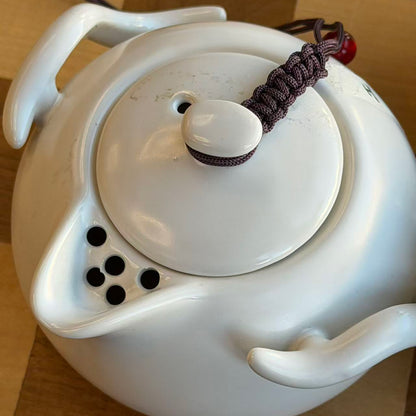 White Porcelain Travel Tea Set