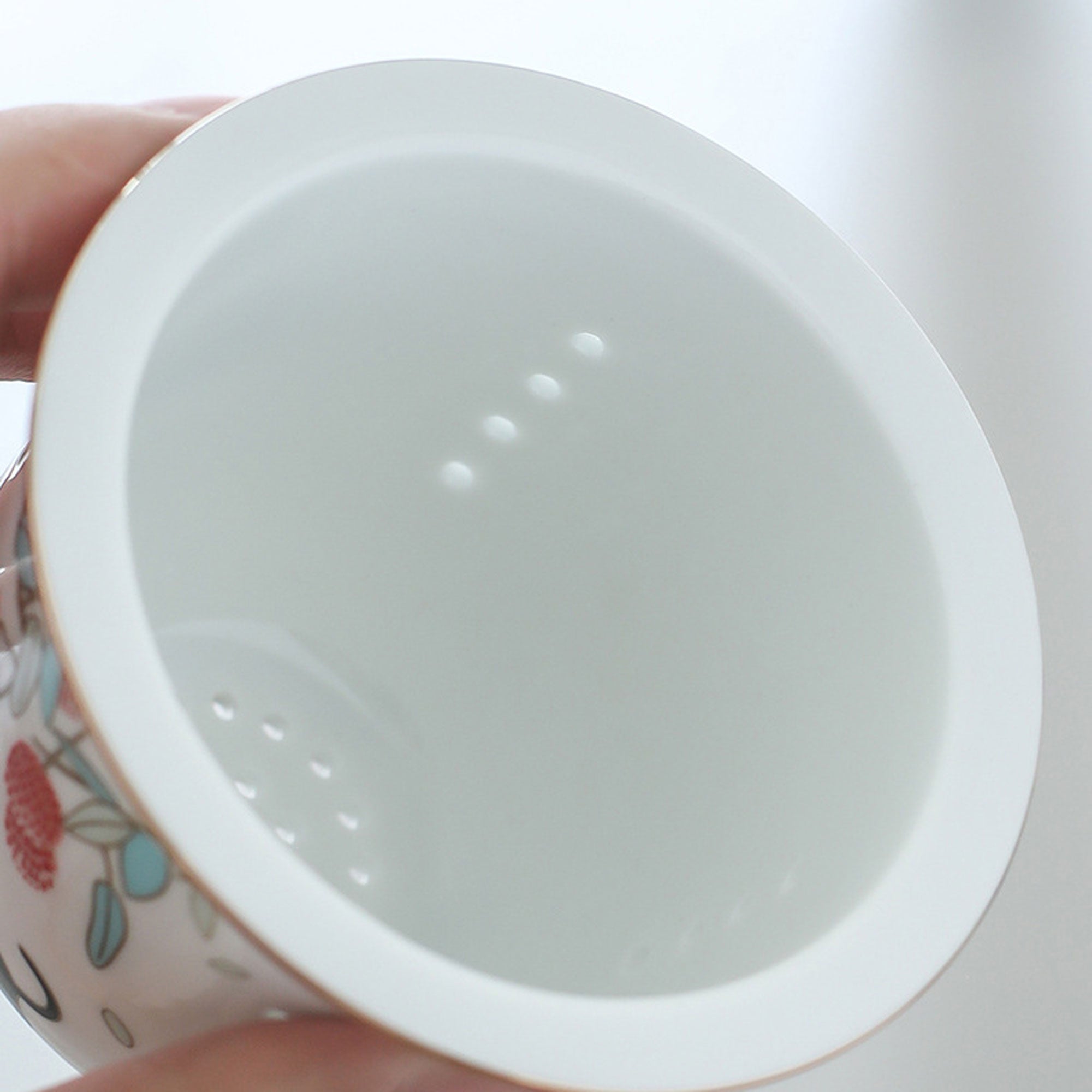 Glass Tea Mug with Cat Infuser