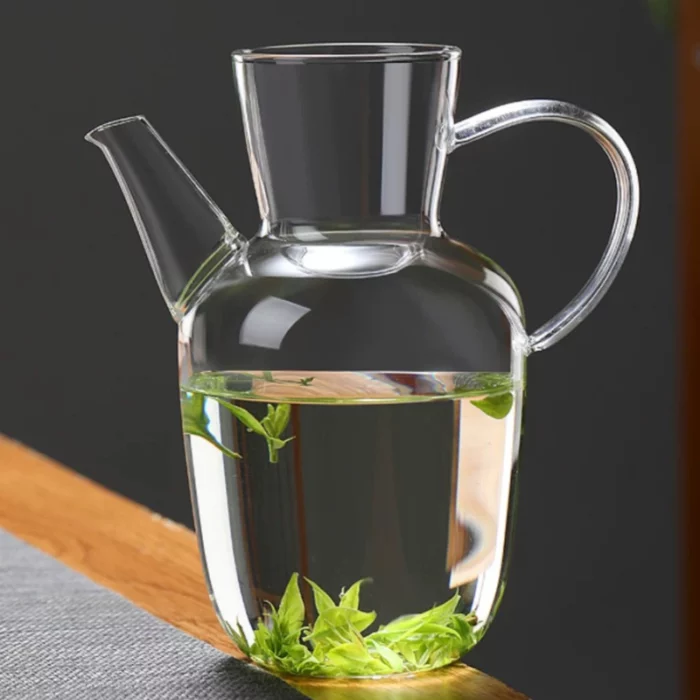 Green Tea Glass pot